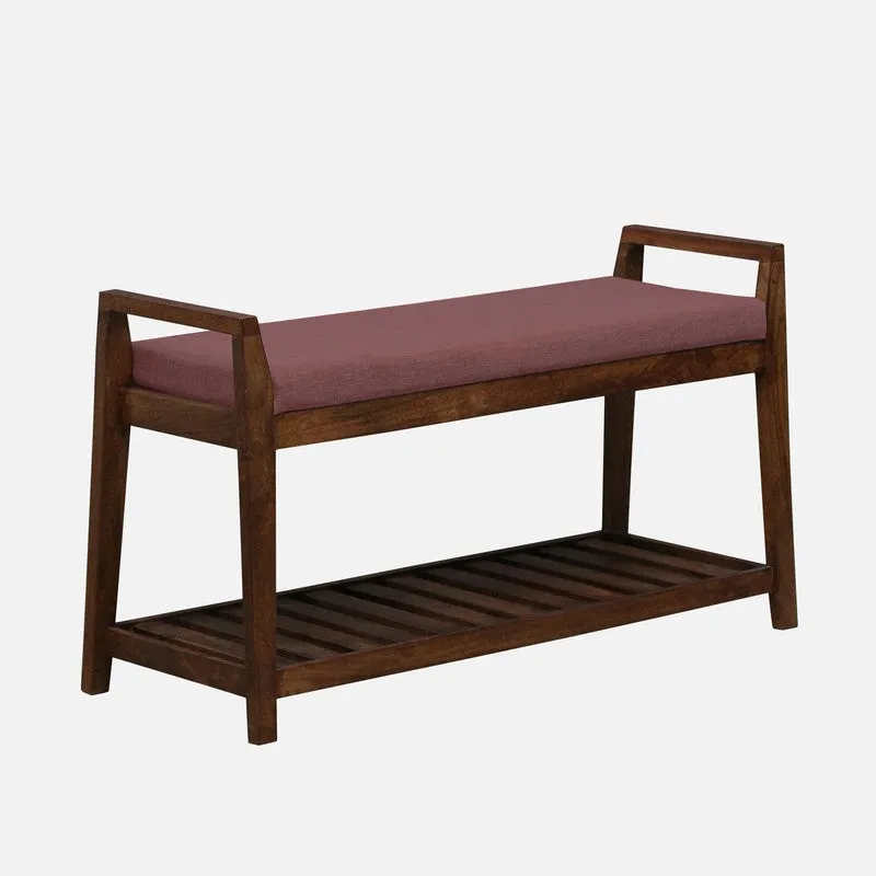 Drift Mango Wood Shoe Rack - Pink media 4