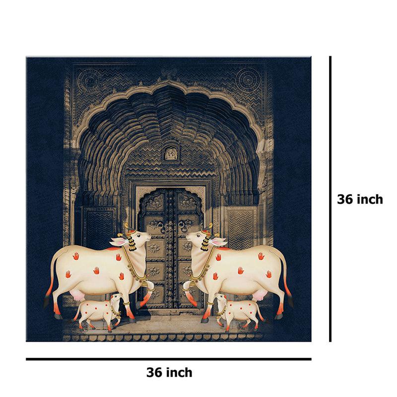 Cattle Archway Entrance Wall Painting media 9