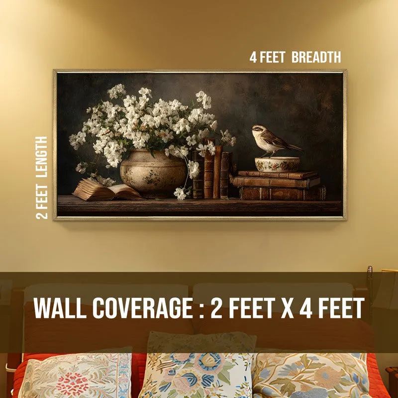 Aesthetic Canvas Wall Painting With Frame media 8