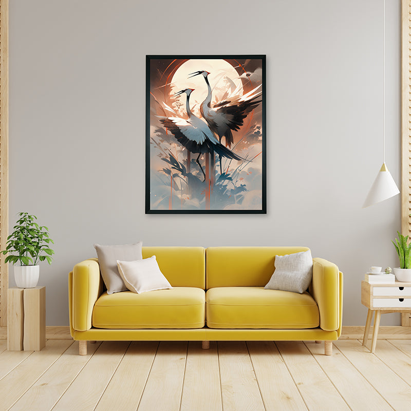 Crane Call Wall Art media 5
