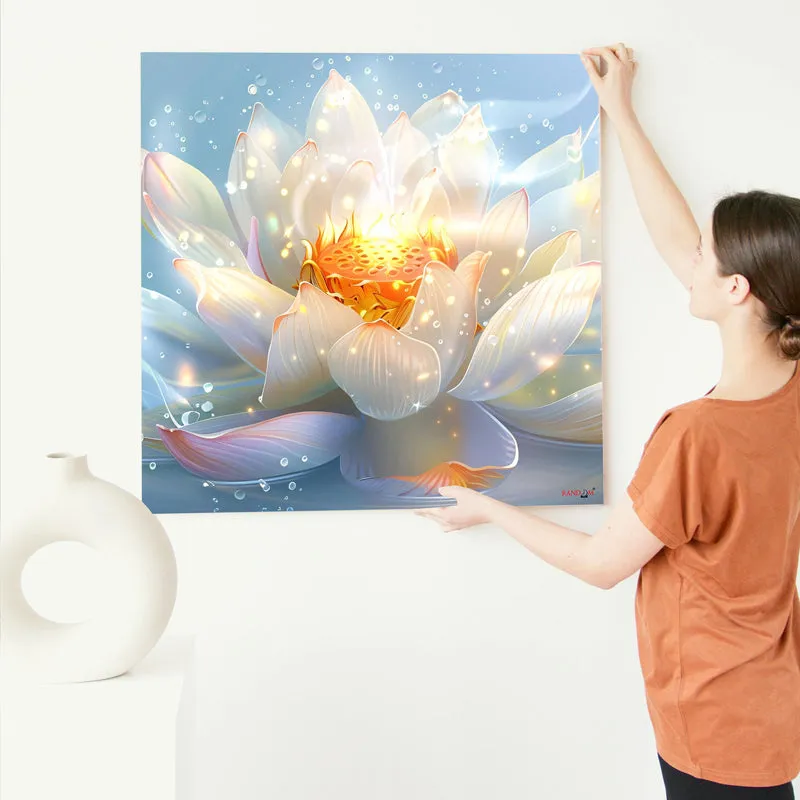 Glow Of Spring II Wall Painting media 11