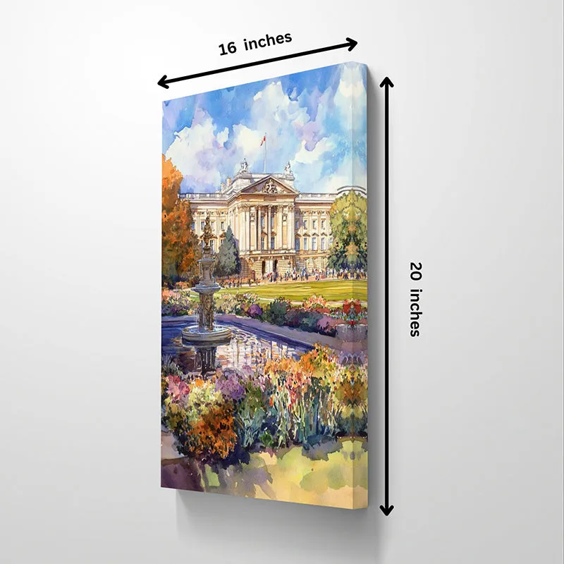 English Mansion Wall Painting media 5