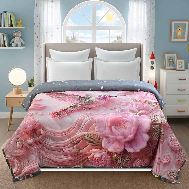 Soft Petals Micro Fiber Comforter - 220 GSM