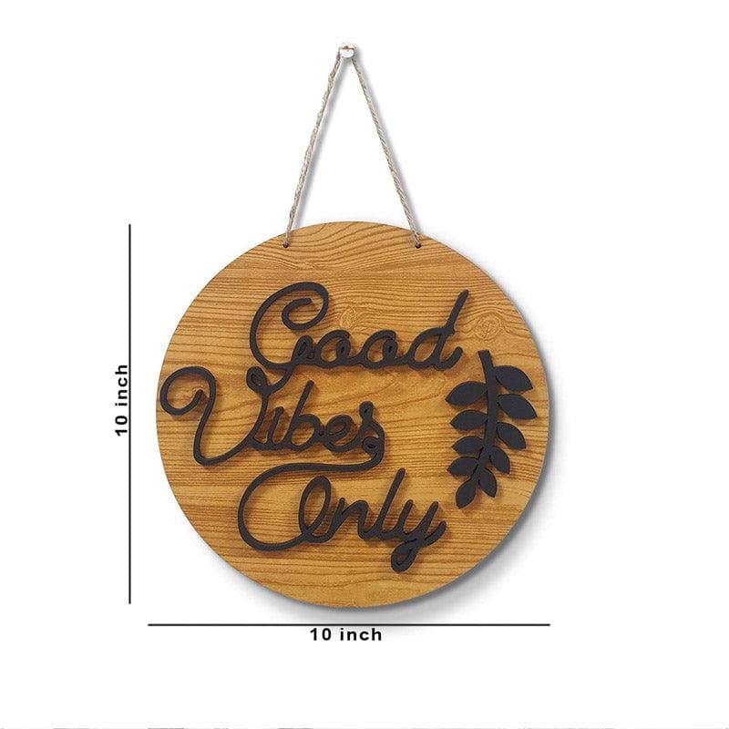 Good Vibes Only MDF Wall Accent media 4