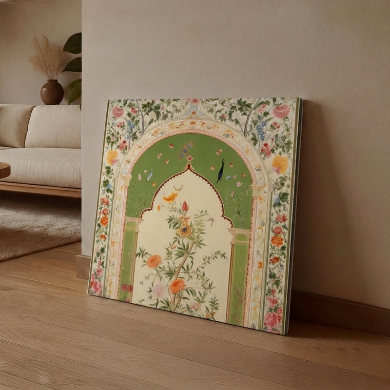 Cultural Curve Canvas Wall Art