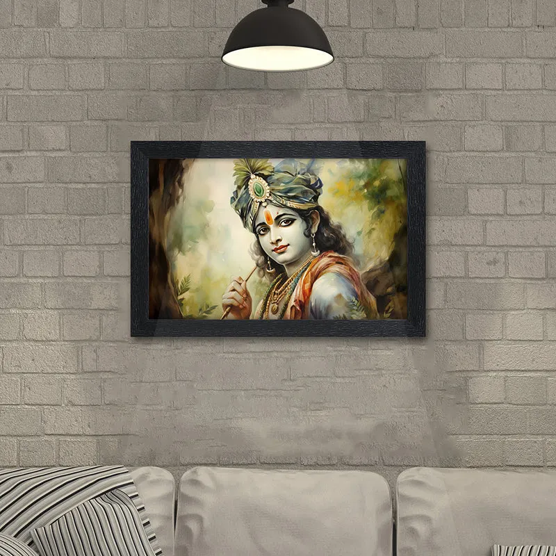 Krishna Kanthi Wall Painting media 4