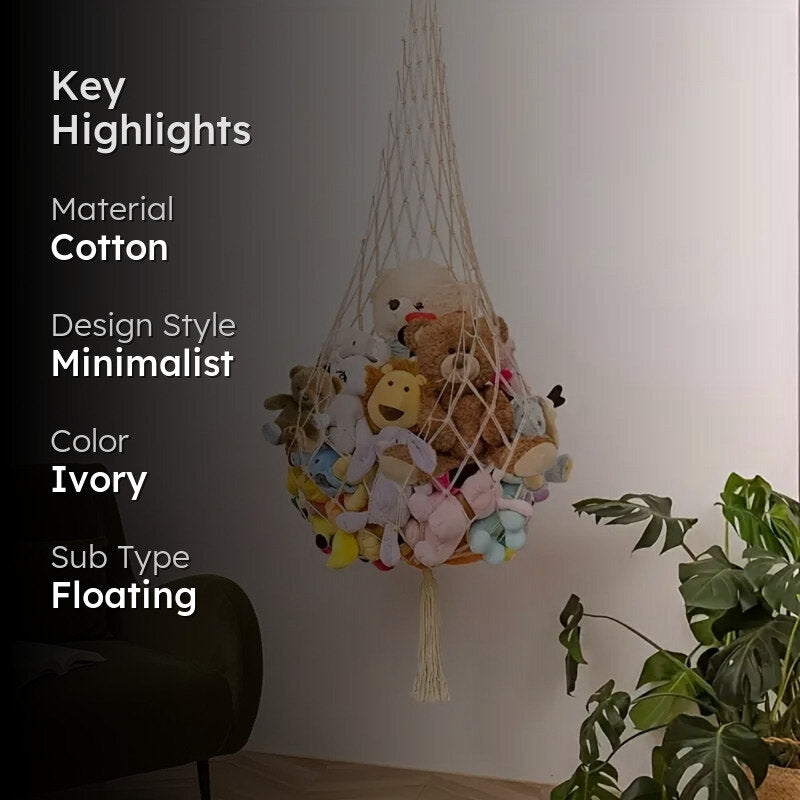 Ashya Macrame Toy Hammock media 2
