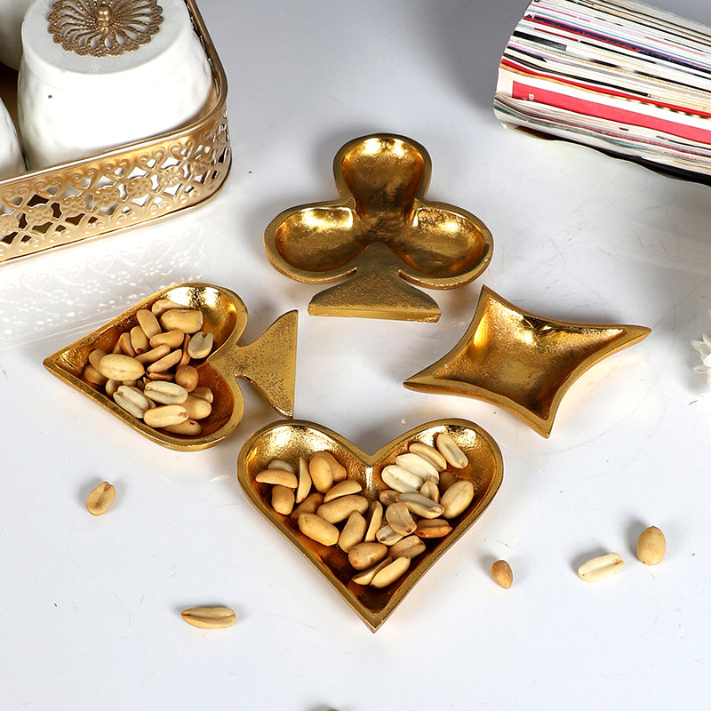 Chantal Aluminum Platter - Set Of Four
