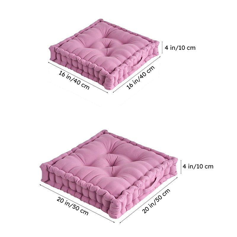Marlon Floor Cushion (Lilac Purple) - Set Of Two media 13