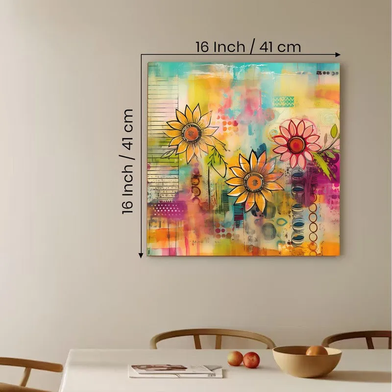 Abstra Floral Canvas Wall Art media 10