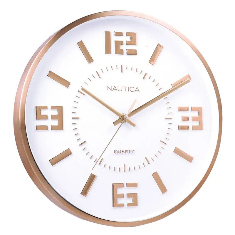 Nautica Prism Analog Wall Clock media 3