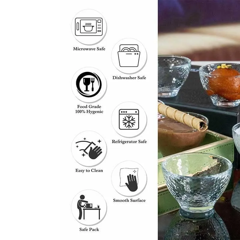 Morito Glass Serving Bowl - Set of Twelve media 6
