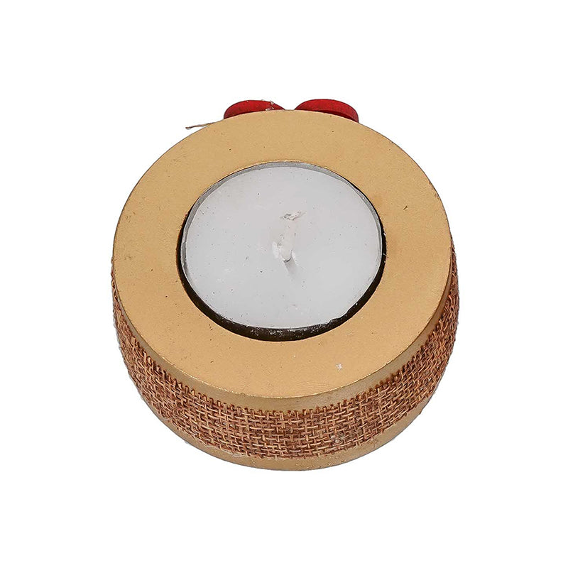Carved In Love Wood Tea Light Holder - Set Of Ten media 5