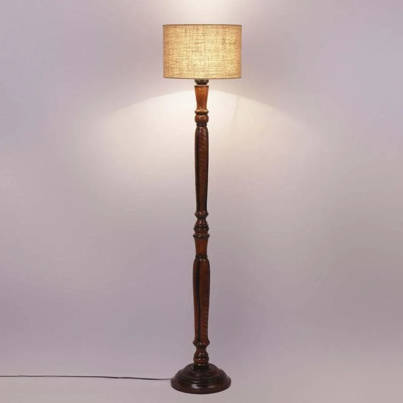 Old School Floor Lamp - Beige media 5