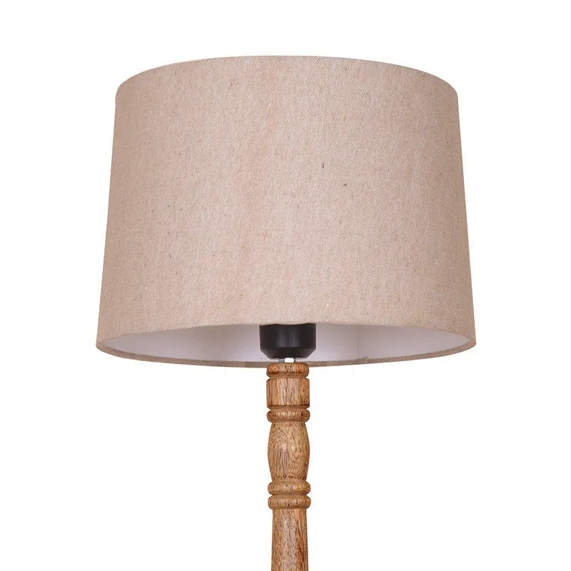 Elfin Neo Wooden Floor Lamp - Beige media 5