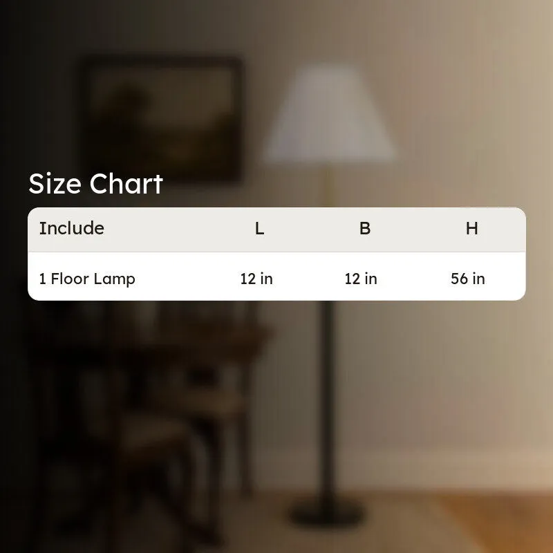 Arctic Beam Wooden Floor Lamp - White media 9