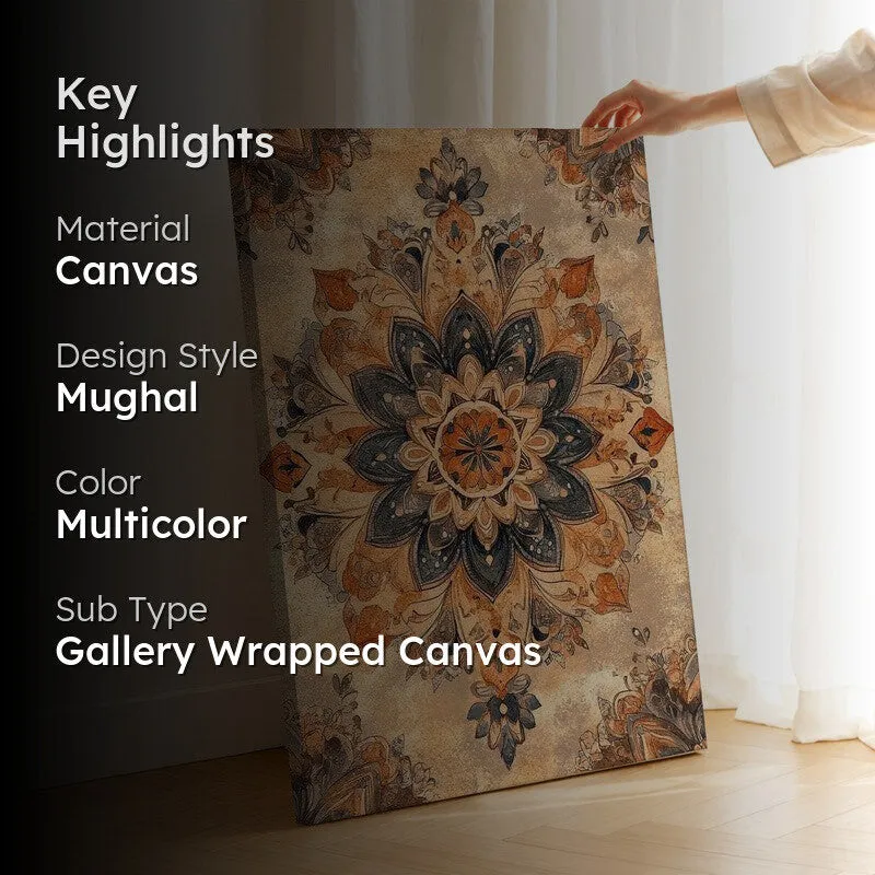 Celestial Mandala Canvas Wall Art & Paintings media 2