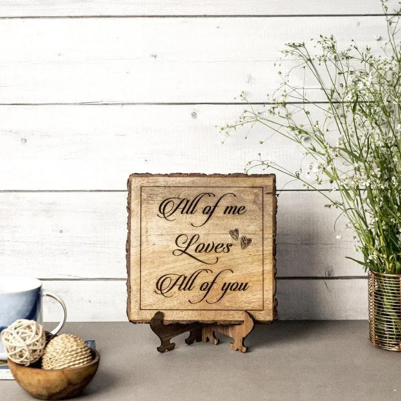 All Of Me Loves You Table Accent media 3