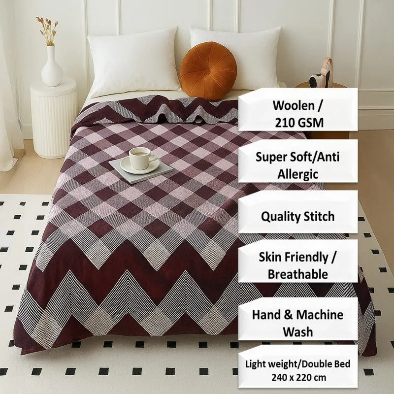 LineaGrid Wool Blankets - 210 GSM media 8