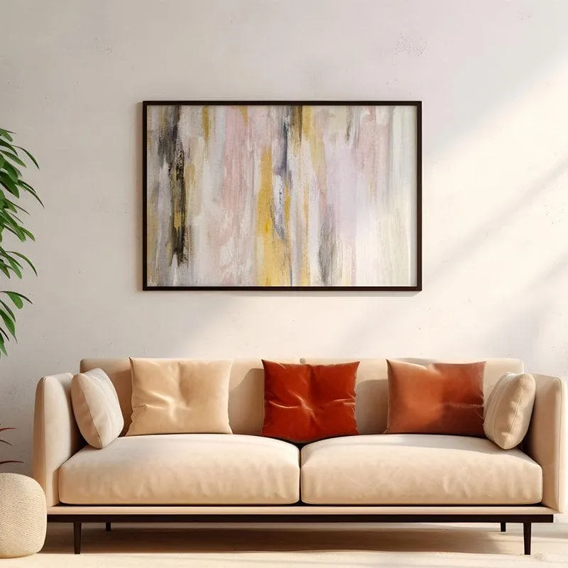 Heaven Scent Canvas Wall Painting - Black Frame media 4
