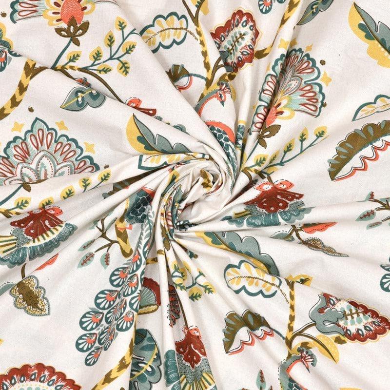 Haruna Single Curtain - Yellow & Turquoise media 5