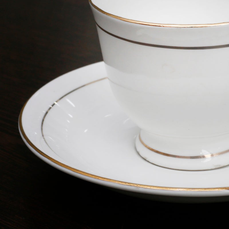 Echo Bone China Cup & Saucer (150 ML) - Twelve Piece Set image 5
