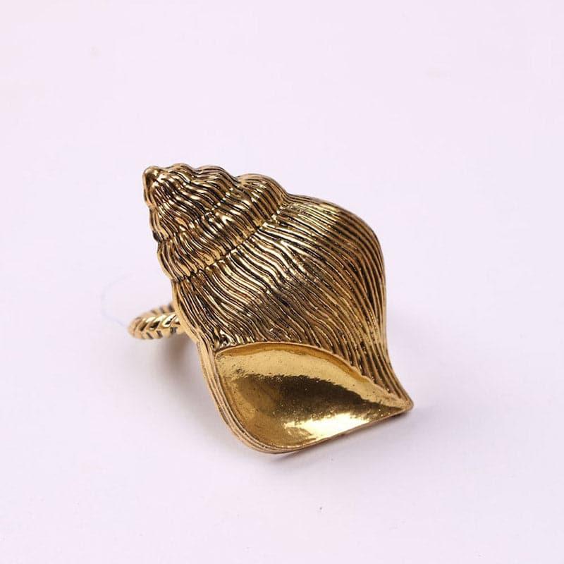 Ocean Muse Napkin Ring - Set Of Four media 4