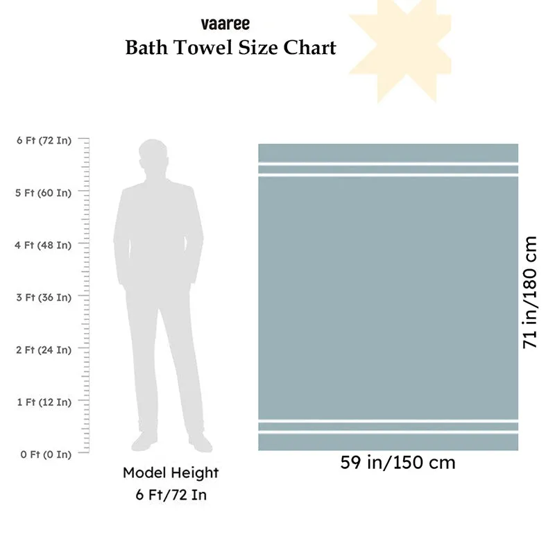 Flora Drift Cotton BathTowel - Red & White media 7