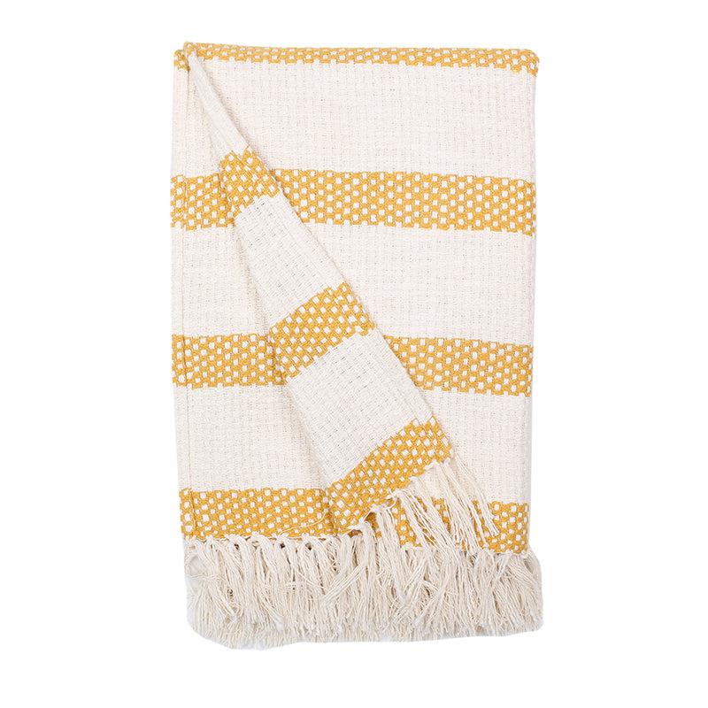 Ardella Cotton Throw - Yellow media 3