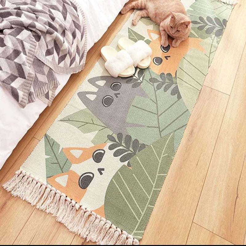 Purrr Posh Cotton Runner Rug media 3