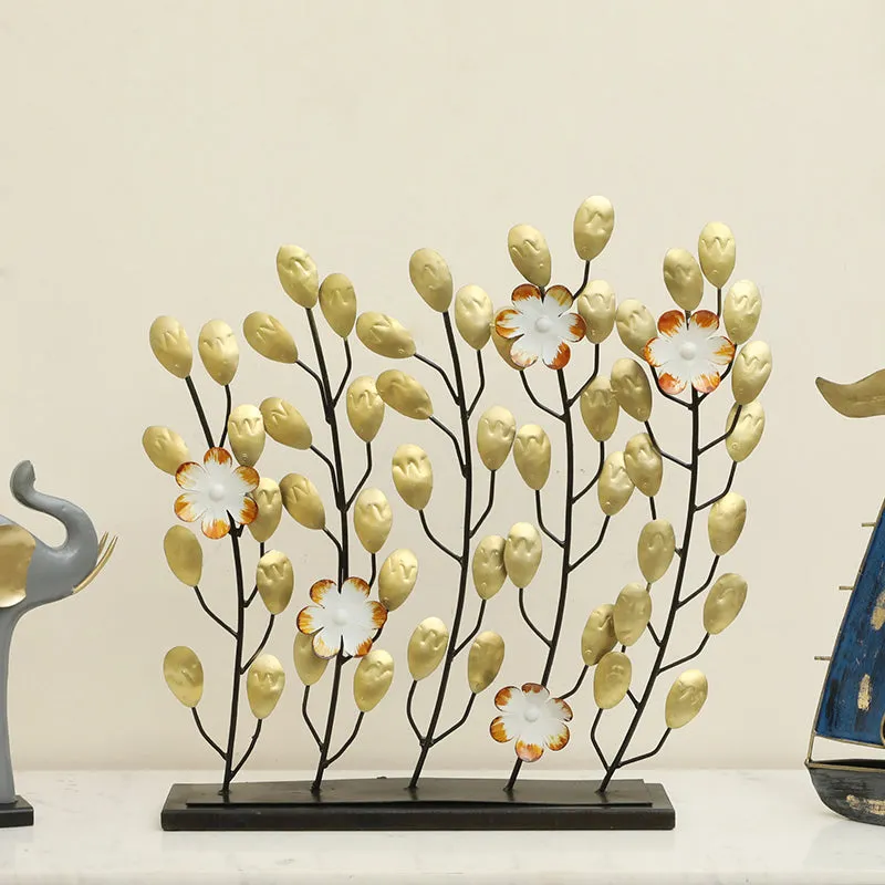 Forged Foliage Metal Showpiece media 1