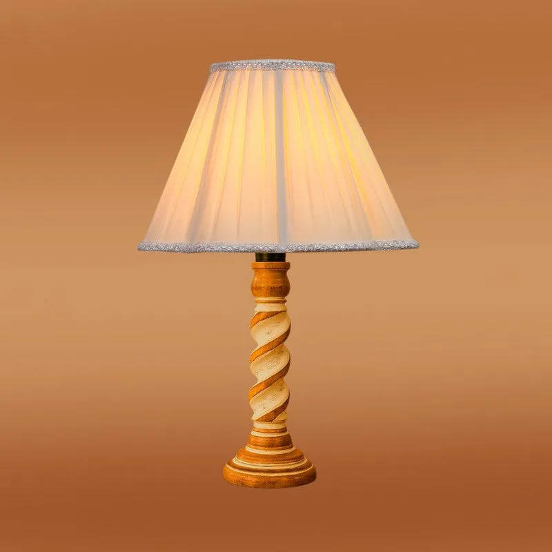 Modera Veno Wooden Table Lamp - Ivory media 6