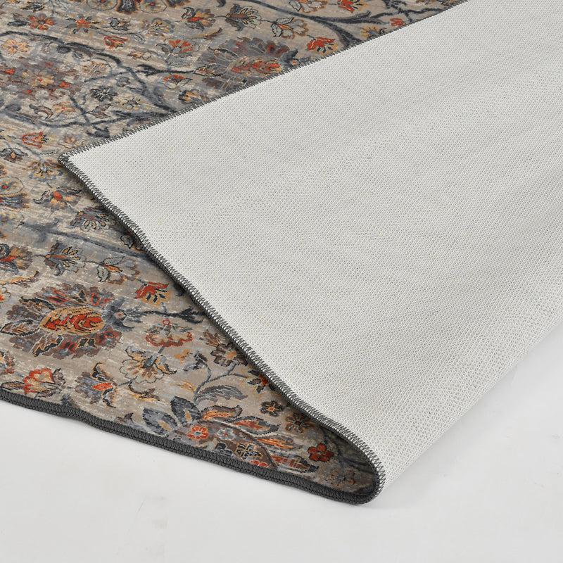 Taraz Velvet Rectangle Anti-Skid Carpet media 4