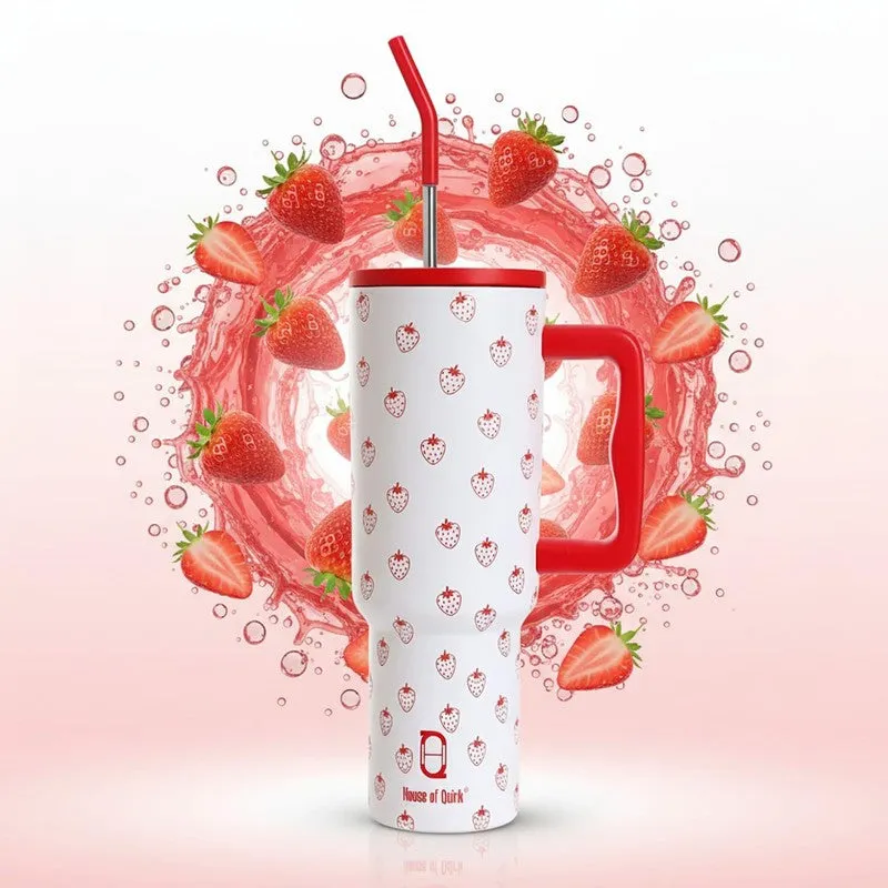 Berry Bliss Stainless Steel Tumbler - 1200 ML media 3