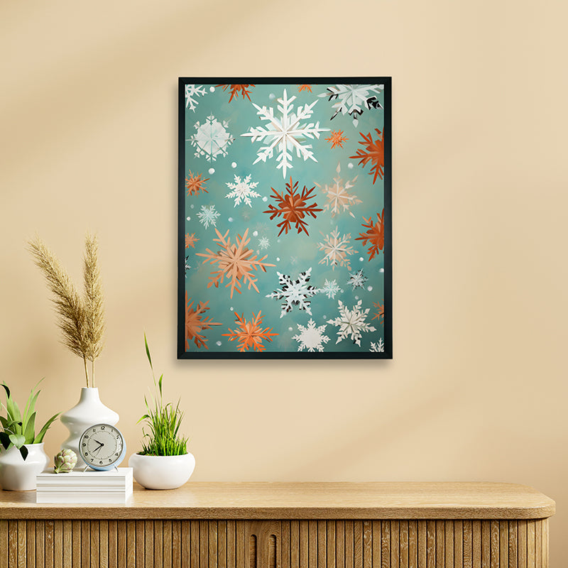 Crystal Fall Canvas Wall Art