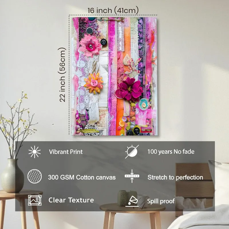 Sacred Bloom Canvas Wall Art media 9