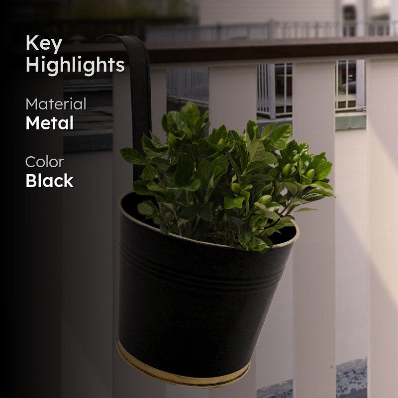Lush Glow Planter - Black media 2