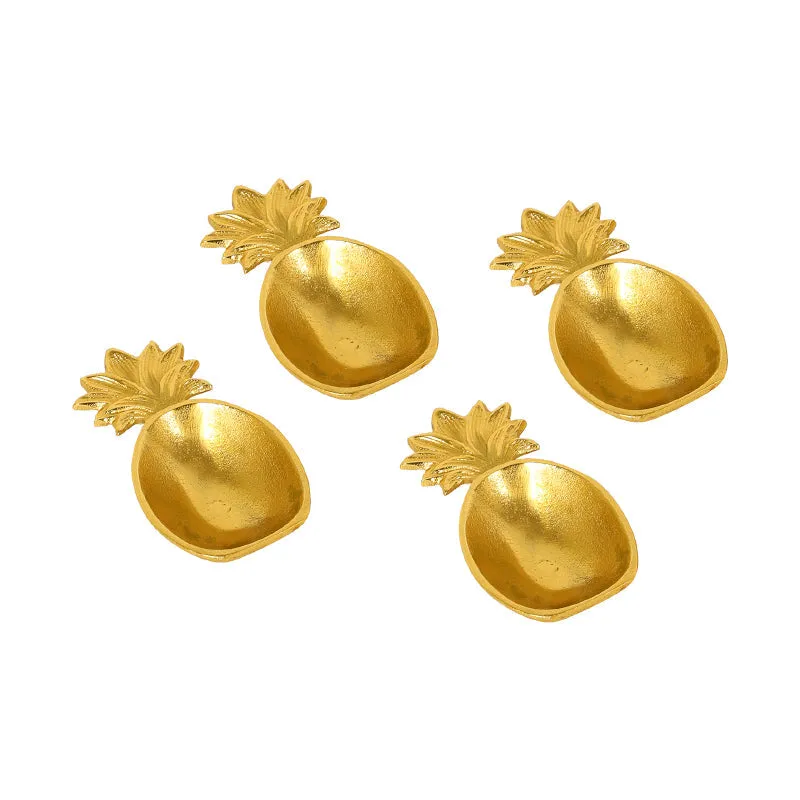 Pineapple Bites Aluminum Platter - Set Of Four media 3