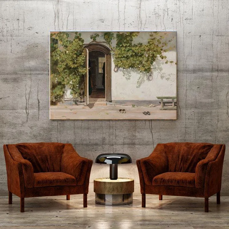 The Entrance Canvas Wall Painting - Gallery Wrap media 4