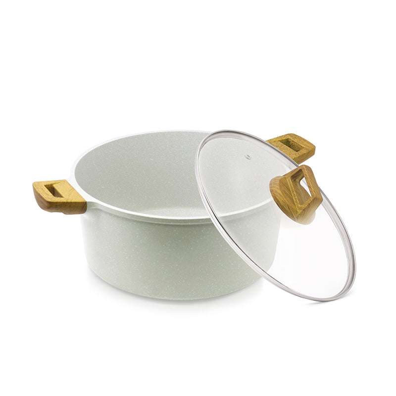 Bergner Smooth Sear Induction Safe Non-Stick Casserole With Lid  - 30 cm/5000 mL media 3