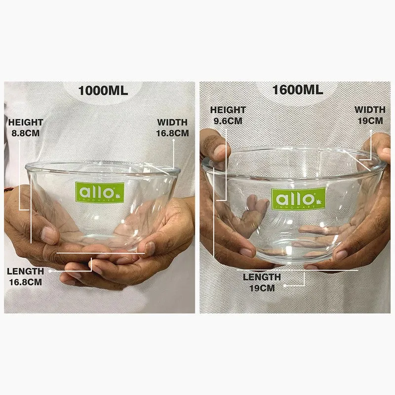 Stirra Glass Mixing Bowl (1000/1600 mL) - Set of Two media 9