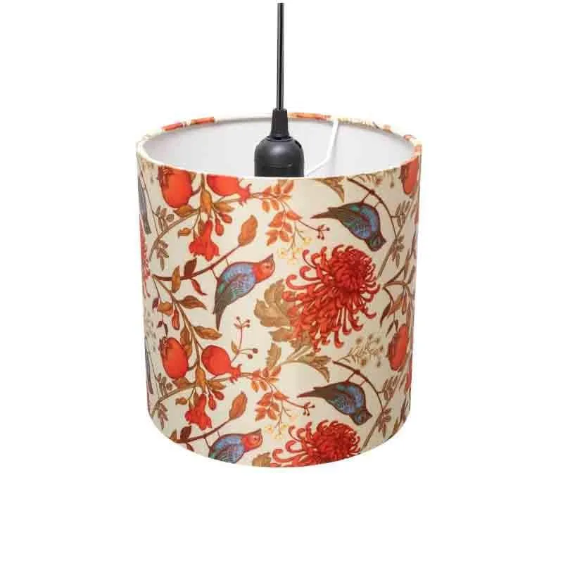 Amber Fabric Ceiling Lamp media 3
