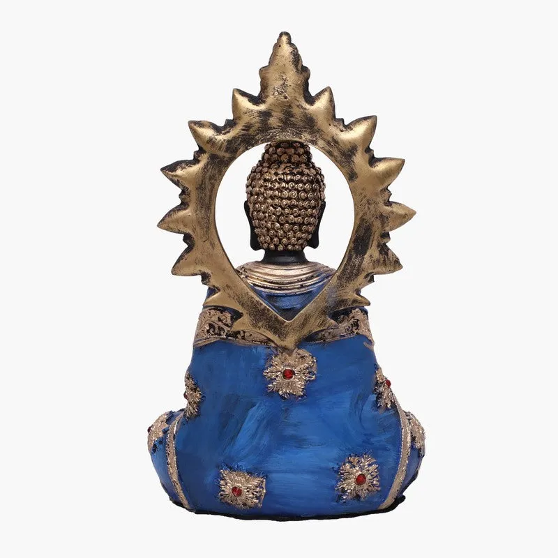 Divine Stillness Buddha Idol - Blue media 5