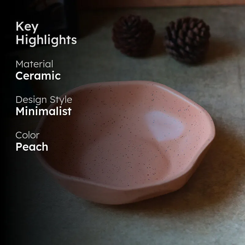 Ortensia Ceramic Snack Bowl - 300 mL media 2