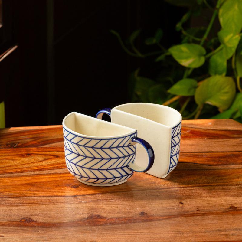The Ceramic Tea Cup (200 mL Each) - Set of Two
