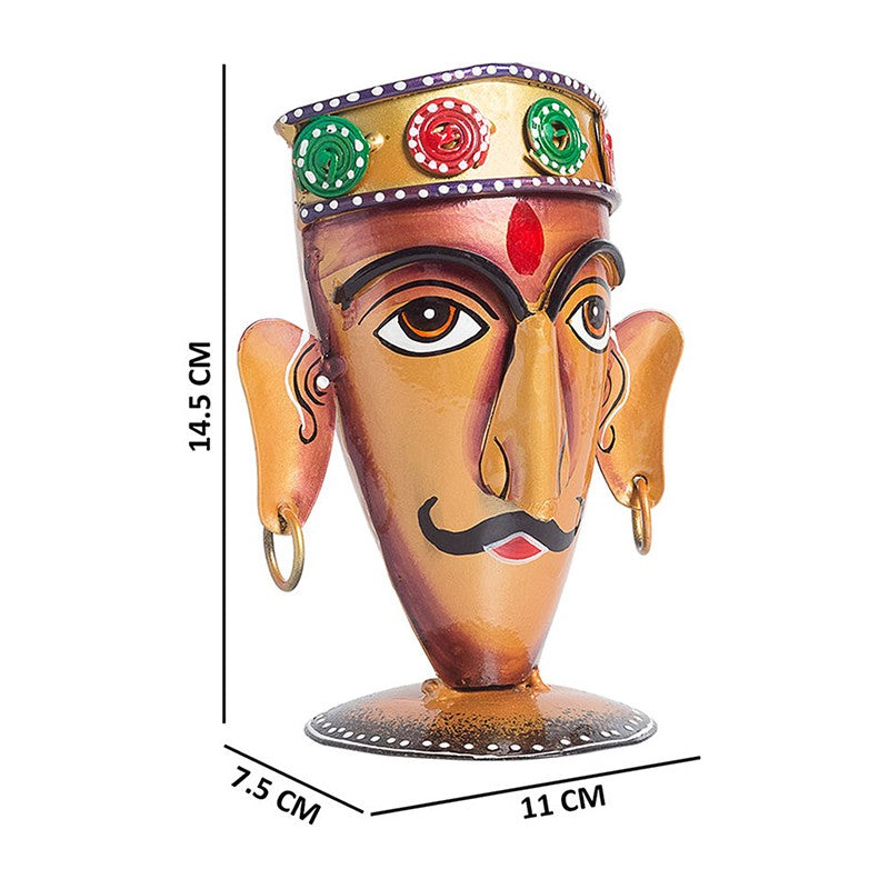Desi Ji Hand Painted Desk Organizer media 6