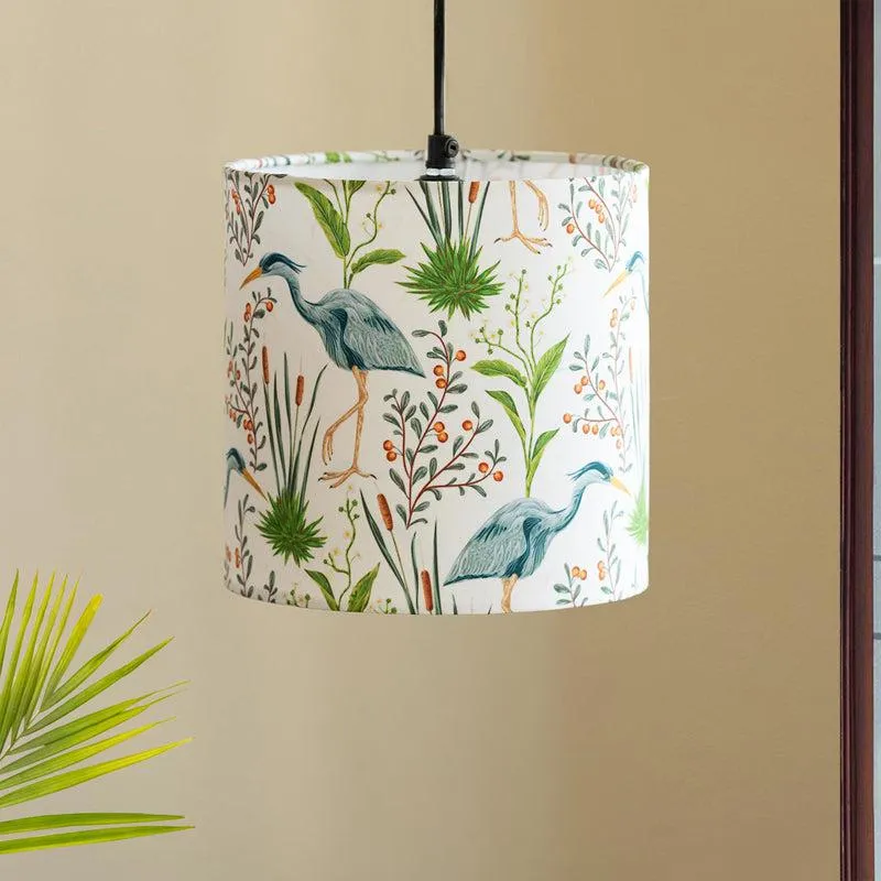 Azure Aviary Handcrafted Pendant Lamp media 2