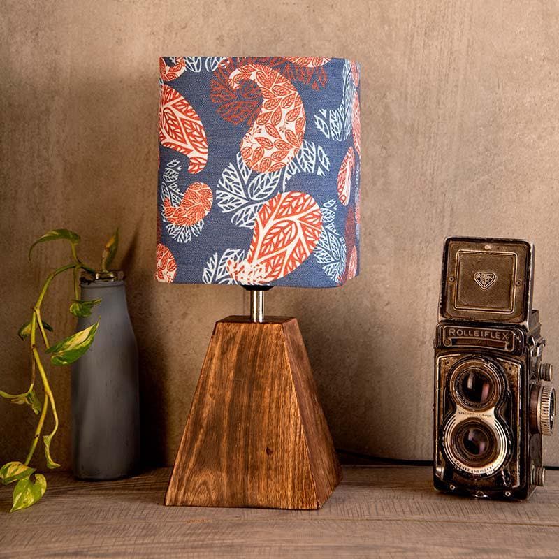 Precious Paisley Fabric Table Lamp - Multicolor media 3