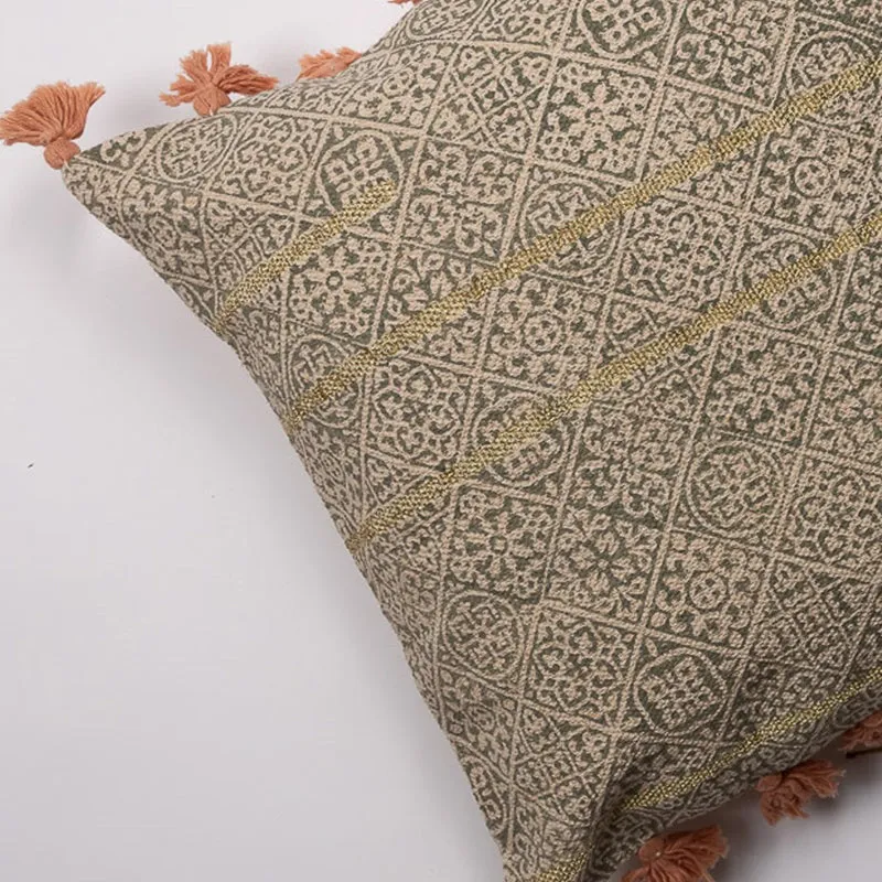 Mosaic Tribe Printed Cushion Cover media 4