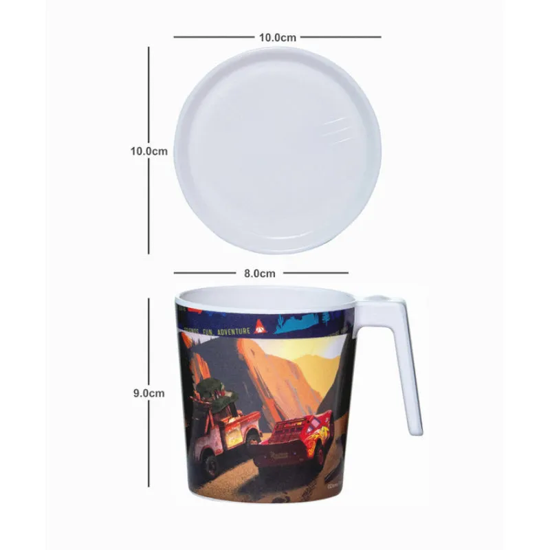 Servewell McQueen Melamine Coffee Mug (320 mL Each) - Four Piece Set media 4